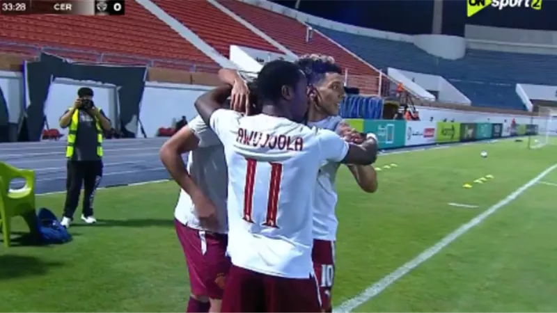 سيراميكا يفوز علي حرس الحدود بثلاثية يقتحم المربع الذهبي بالدوري