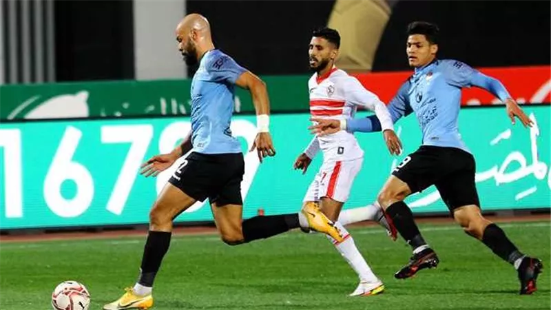 لاعب غزل المحلة : سعيد بهدفي في الزمالك