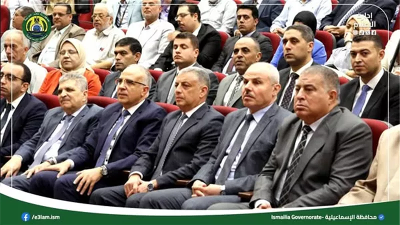 وزير الري يشهد ندوة تحقيق الأمن المائي المصري بالإسماعيلية
