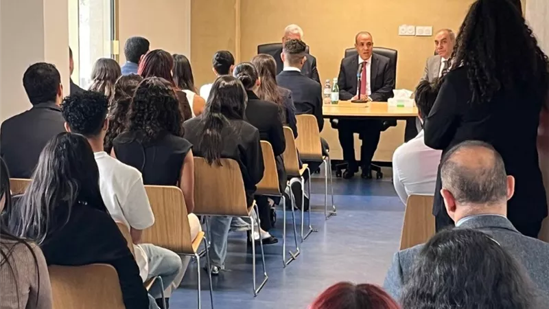 وزيرا الخارجية والتعليم العالي يزوران بيت مصر بالمدينة الجامعية الدولية في باريس