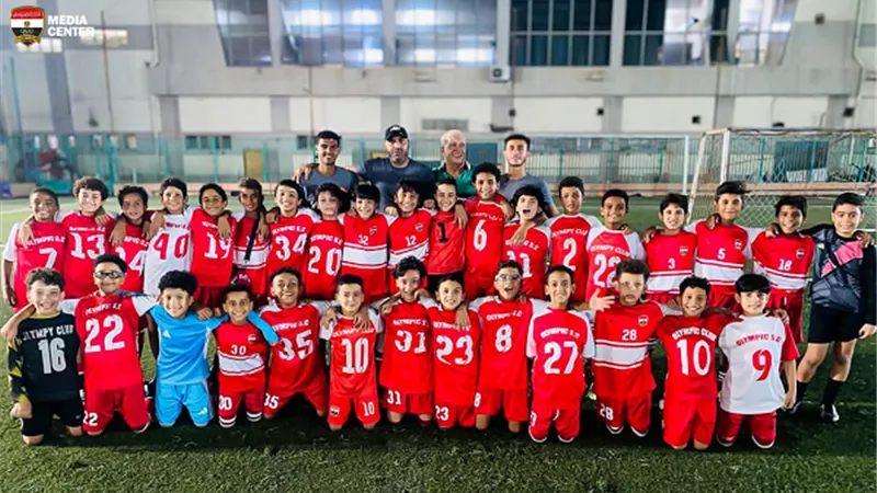 ناشئوا الأوليمبى مواليد ٢٠١٥ يفوزوا على الاتحاد السكندرى بثلاثي