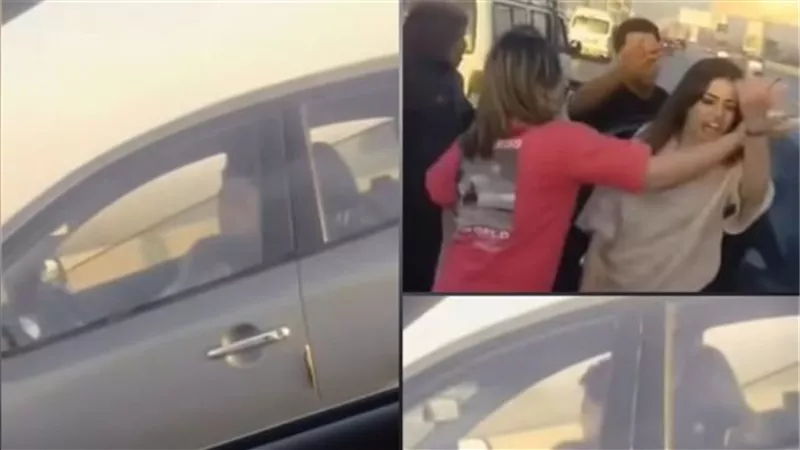 التحقيق مع أصحاب فيديو الفعل الفاضح أعلى المحور.. اليوم