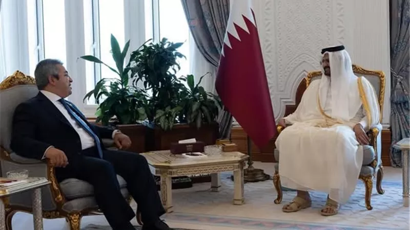 سفير مصر في الدوحة يقدم أوراق اعتماده إلى نائب أمير قطر