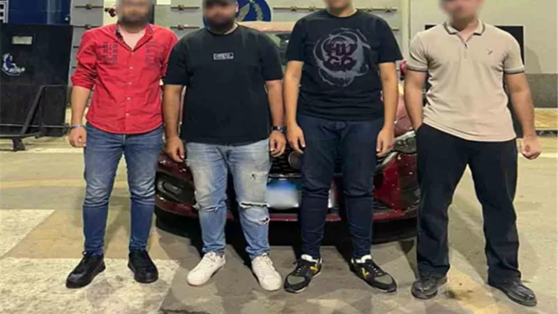 ضبط 4 أشخاص تعدوا بالسب والضرب على رجل وأسرته براس البر