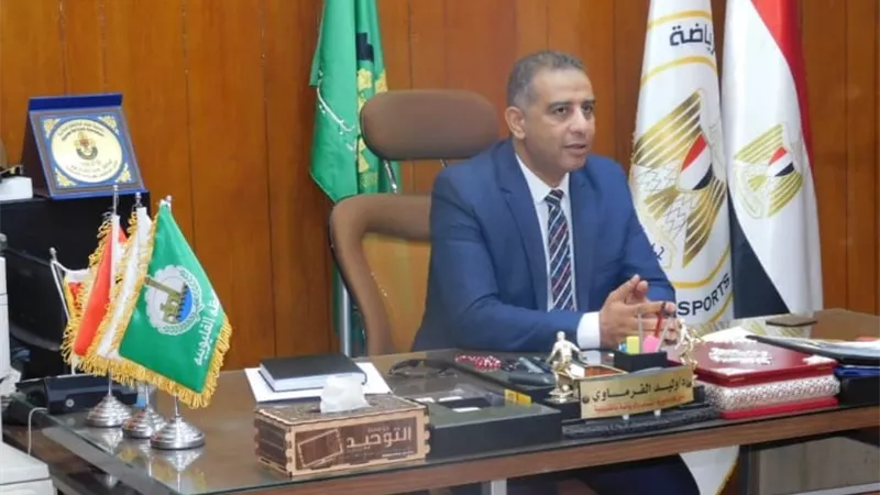 وكيل الشباب والرياضة بالقليوبية يجتمع مع لاعبي 
