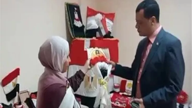 معرض «علم بلادنا» يبرز مواهب طلاب سوهاج