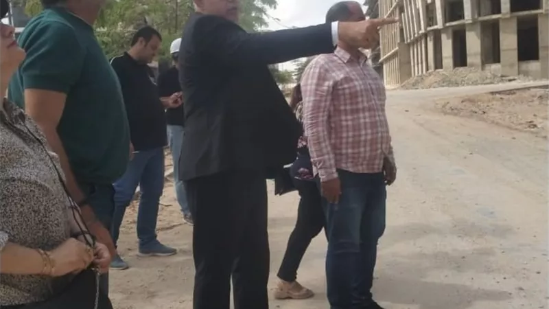 استمرار حملات التفتيش على مواقع العاصمة الإدارية