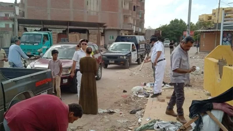 محافظ الإسماعيلية يشن حملة 