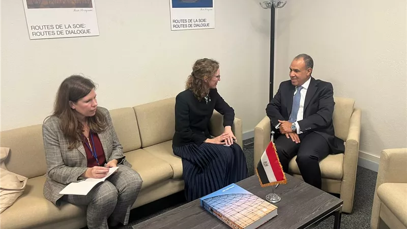المندوبة الدائمة للوكسمبورج لدى اليونسكو تشيد بالعلاقات مع مصر
