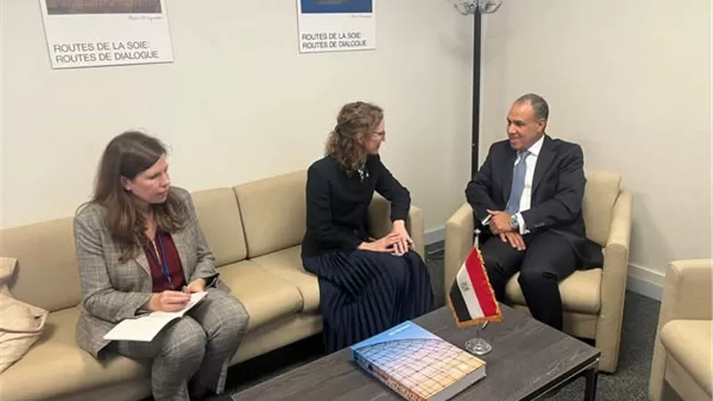 وزير الخارجية يلتقي المندوبة الدائمة للوكسمبورج لدى اليونسكو