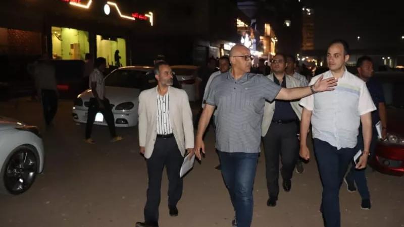 محافظ القليوبية يقود حملة مكبرة لإزالة التعديات والإشغالات ببنها
