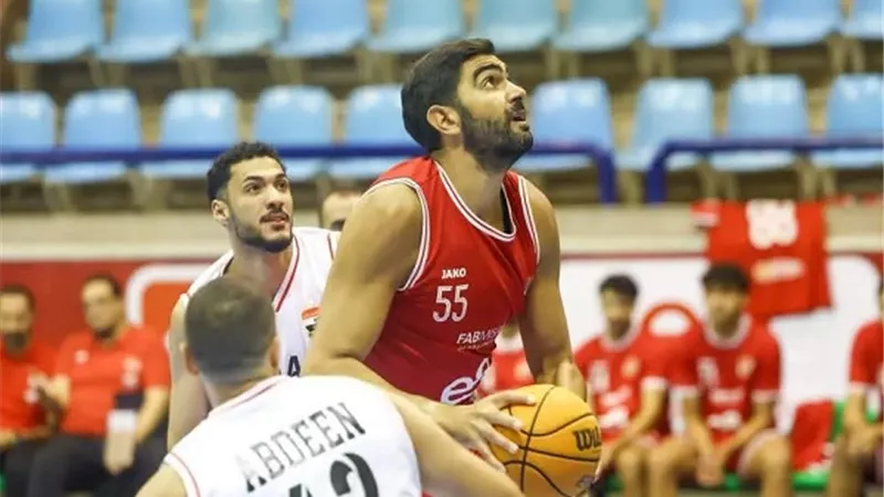 الأهلى يهزم الأولمبى بدورى المرتبط للسلة