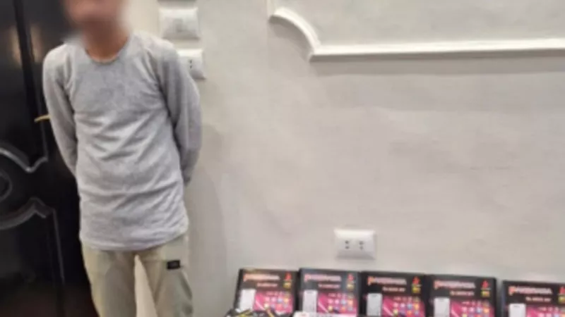 ضبط محل لبيع أجهزة فك شفرات القنوات الفضائية بالقليوبية