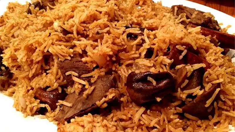 كبسة اللحم على الطريقة الخليجية
