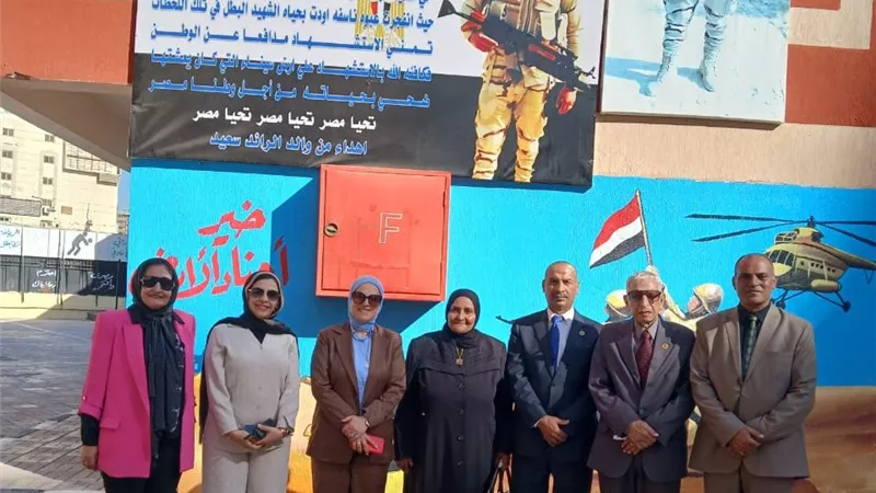 مدير تعليم القاهرة تشهد احتفالات أكتوبر بمدرسة الشهيد سعيد حمدي