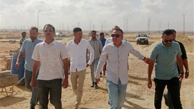 جهاز حدائق العاشر من رمضان يعلن أكبر مشروع تطوير فى المدينة.. بالصور