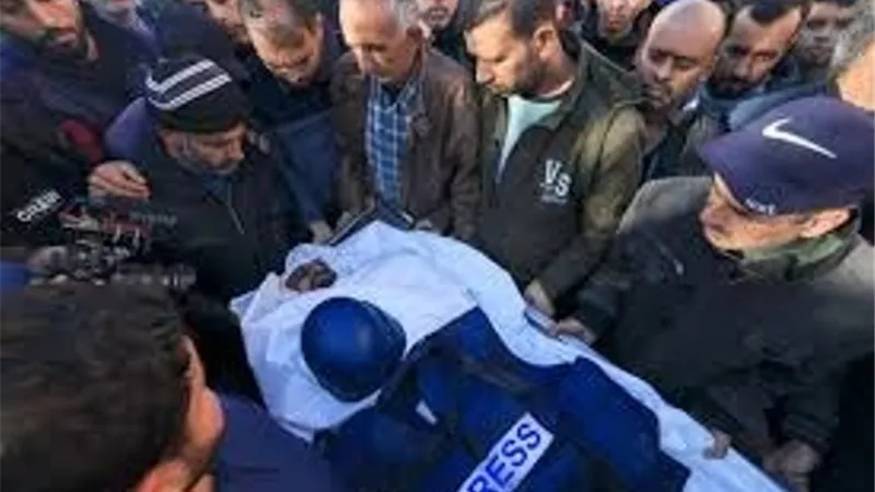 صحفيو فلسطين: الاحتلال ارتكب في غزة أول جريمة إبادة إعلامية بتاريخ الإنسانية