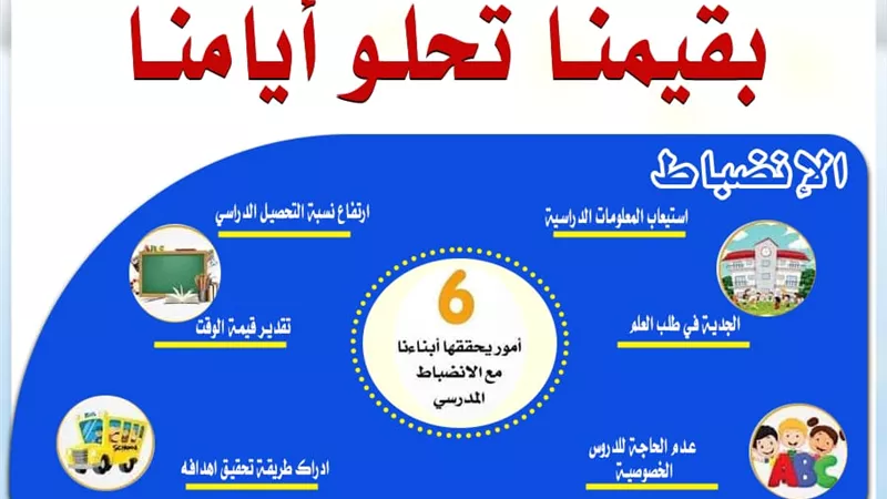 مدير تعليم القاهرة: يجب علينا غرس قيمة الانضباط لدى الطلاب