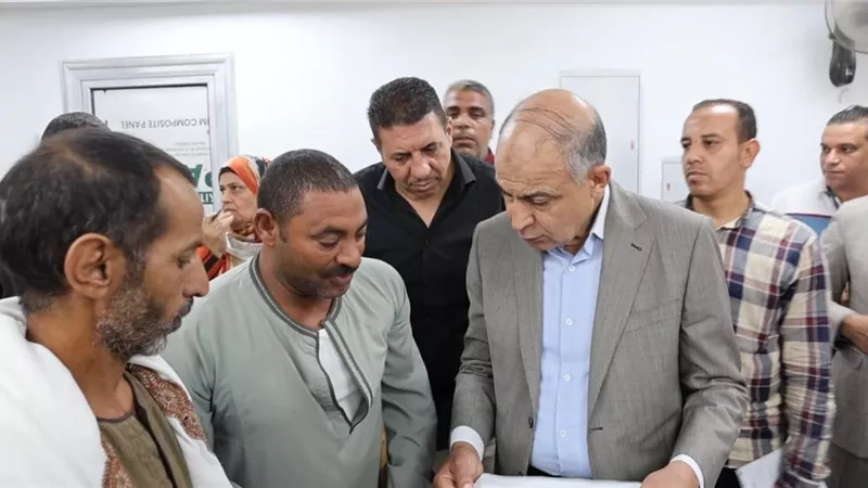 خطوات متسارعة في تقنين أراضي أملاك الدولة بالمنيا