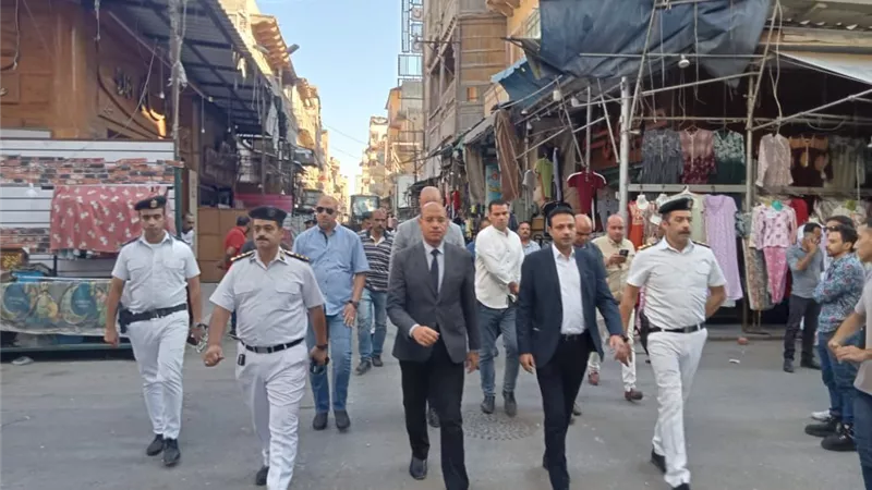بورسعيد تشهد أكبر حملة لإزالة الاشغالات بشوارع وسط البلد