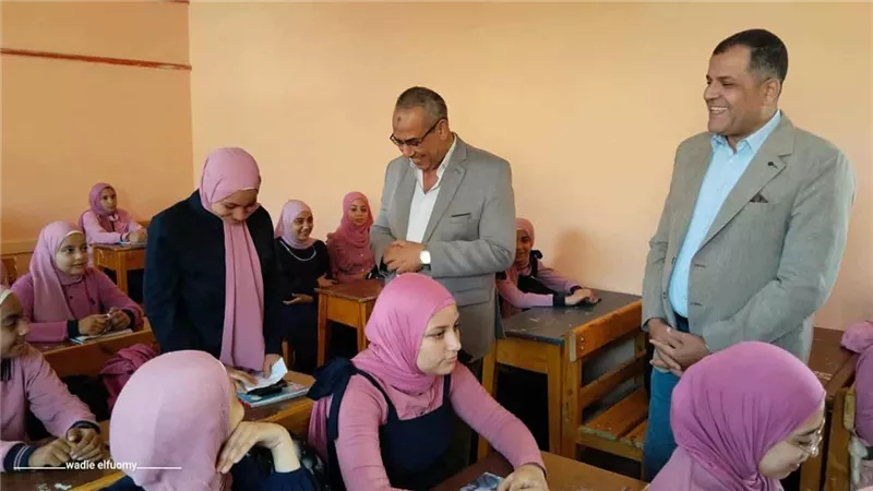 وكيل تعليم دمياط يواصل جولاته المفاجئة بالمدارس
