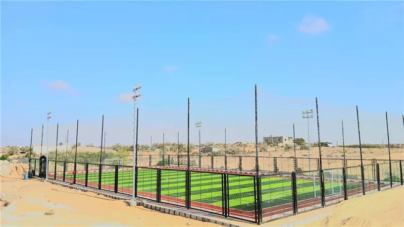وزارة الرياضة تُنهي أعمال تطوير مركز شباب أبو طويلة بالشيخ زويد