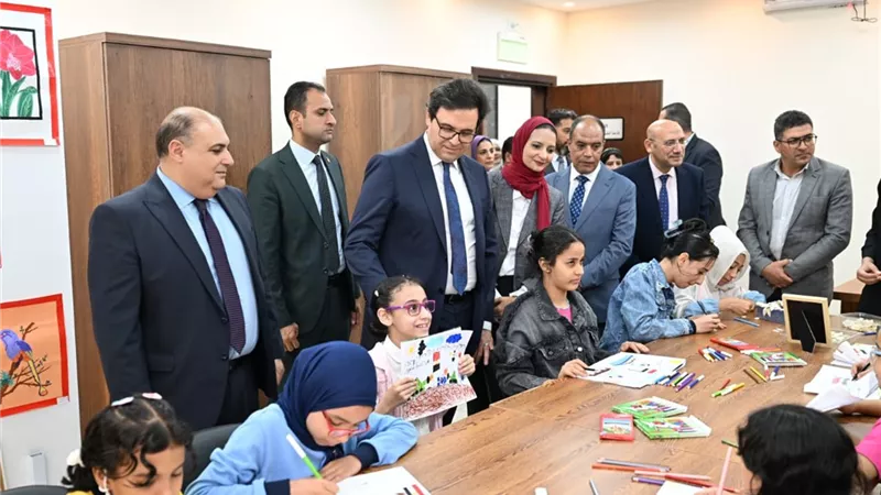 وزير الثقافة يفتتح قصر ثقافة حلوان بعد تطويره ورفع كفاءته