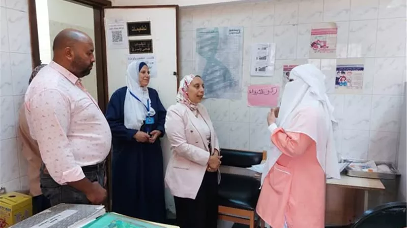 مدير صحة الإسماعيلية تتفقد مستوى الخدمات بوحدة الخفيج