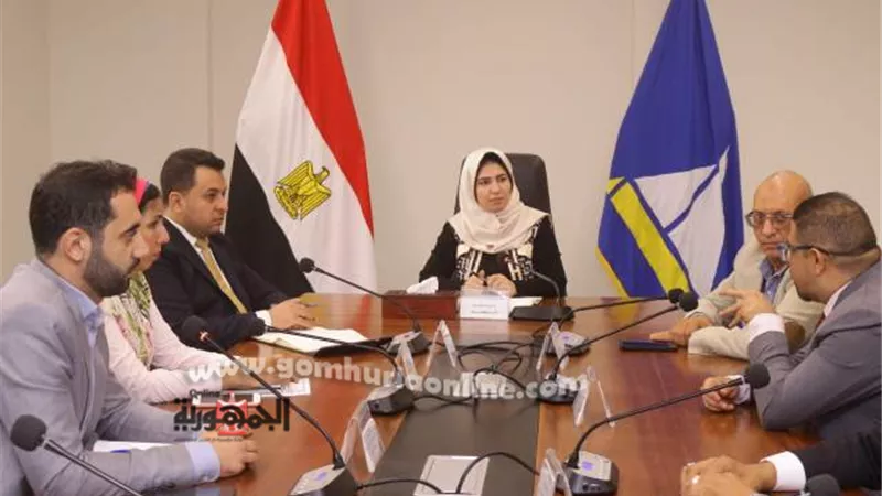الصديق تتابع إنشاء مركز شبكات مرافق دمياط