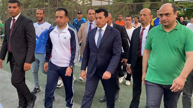وزير الرياضة يطلق فعاليات اليوم الرياضي للكيانات الشبابية