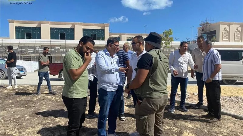 العلمين الجديدة تتجمل وتستعد لموسم الشتاء