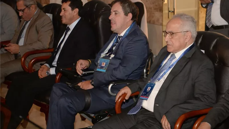 وزير الرياضة يفتتح بطولة العالم لرفع الأثقال البارالمبي