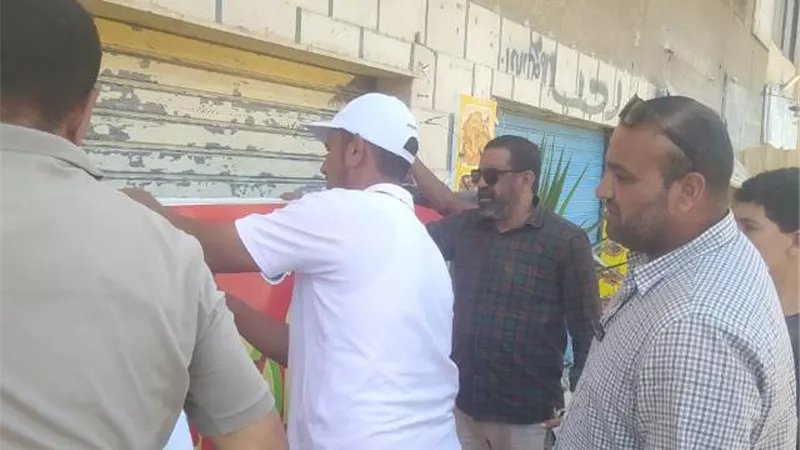 جهاز بدر يشن حملات مكثفة على المخالفات فى أحياء المدينة.. بالصور