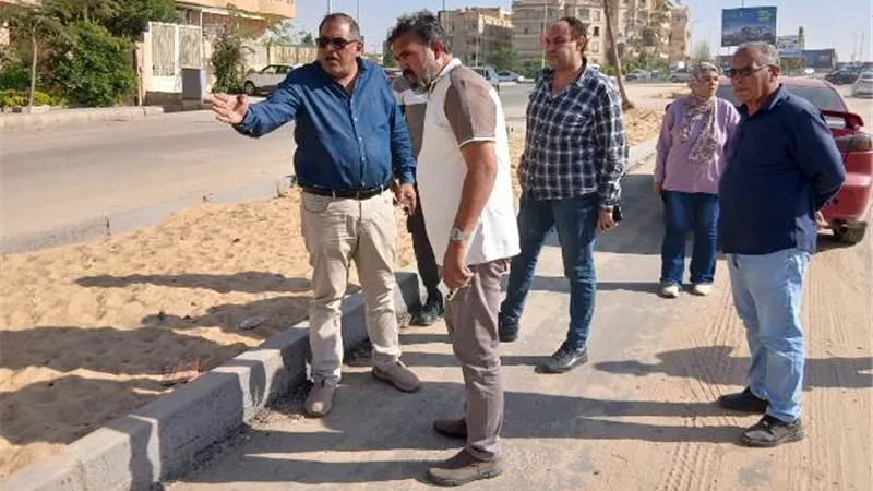رئيس جهاز الشروق يكشف عن أحدث مشروعات التطوير والزراعة بالمدينة.. صور