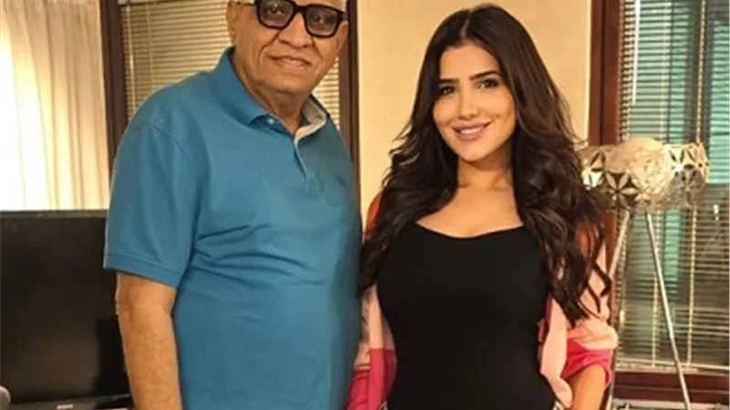 مي عمر أمام أحمد العوضي لأول مرة فى 