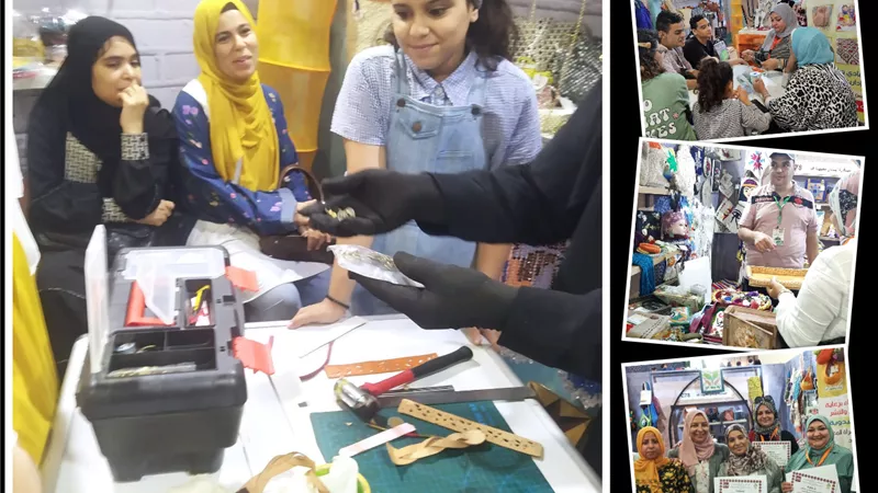 معرض تراثنا شاهد تاريخي علي الابداع المصري وبصمة فريدة من 