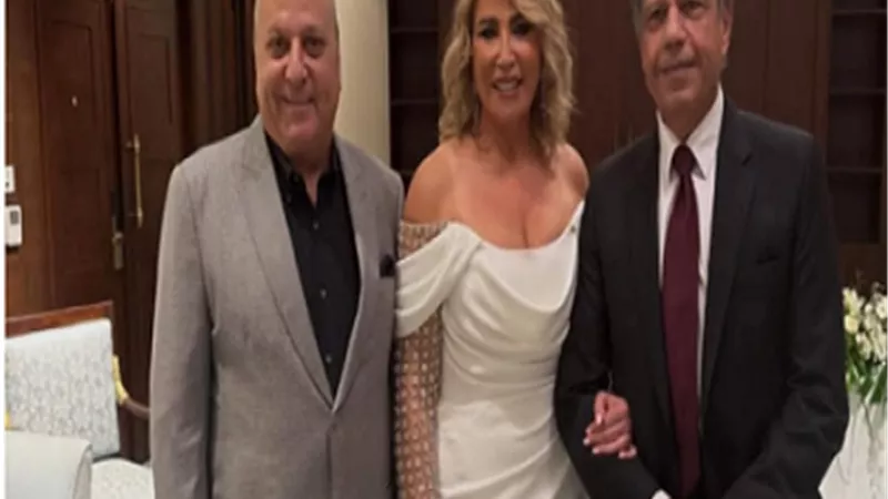 إيناس الدغيدي تحتفل بزواجها من رجل الأعمال أحمد عبد المنعم