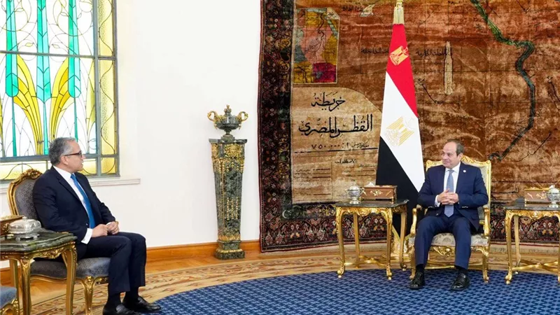 الرئيس السيسى يؤكد على أهمية مواصلة التعاون الوثيق بين مصر واليونسكو