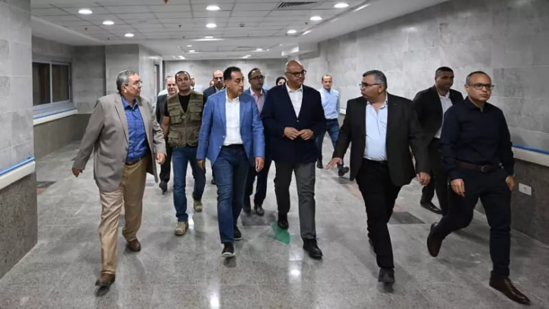 رئيس الوزراء يتفقد مستشفى طوخ المركزي بالقليوبية تمهيداً لافتتاحه