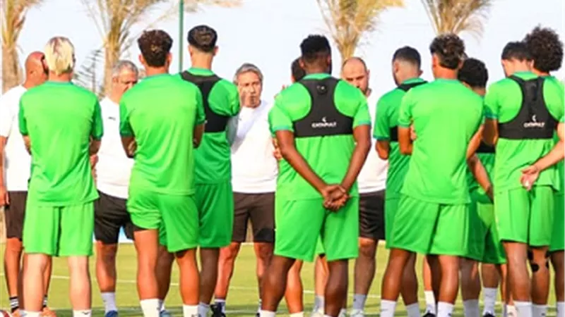 معسكرللمصرى بالقاهرة قبل السفر لليبيا لمواجهة الاتحاد