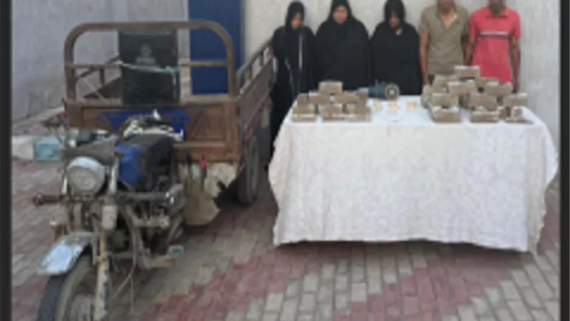 بينهم 3 سيدات ..عصابة الخمسة أشعلت النار فى الشقة بعد سرقتها