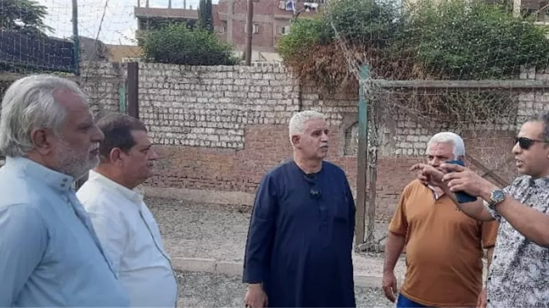 مدير الرياضة بالقليوبية يتفقد مركز شباب مرصفا
