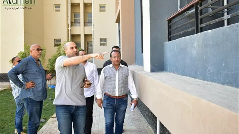 الإسكان ترفع وتيرة التنفيذ بمشروع سكن لكل المصريين بالعلمين