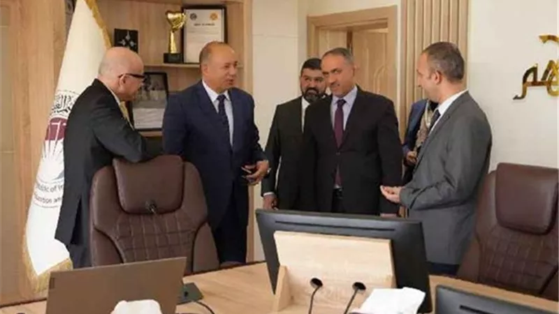 رئيس جامعة المنصورة يزور جامعة بغداد لتعزيز التعاون الأكاديمي