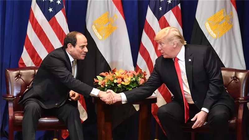 الرئيس السيسي وترامب يعقدان مباحثات بعد ظهر اليوم بشرم الشيخ