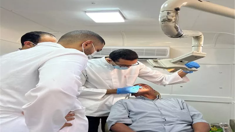 1046 مواطنا بكينج مرويط استفادوا من خدمات قافلة جامعة الاسكندرية