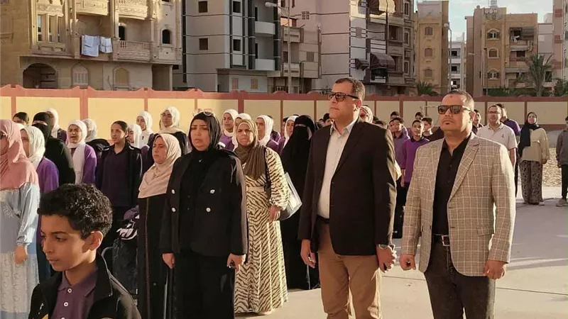 مدير تعليم دمياط: المدرسة مؤسسة متكاملة لإعداد جيل جديد