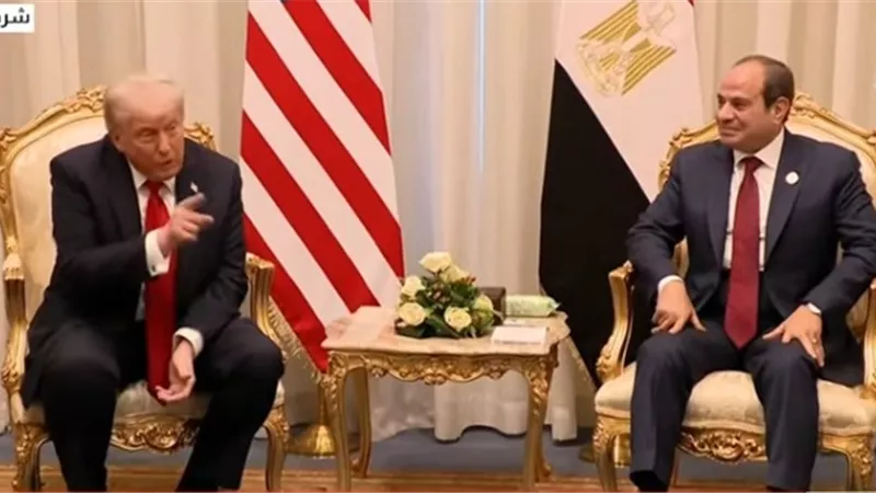 ترامب: أنا والرئيس السيسي لدينا كيمياء جيدة جدا في التعامل