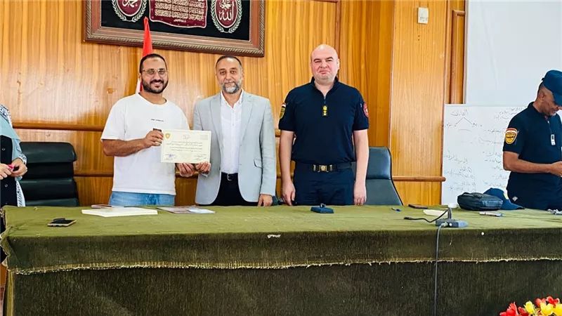 وكيل صحة سيناء يشهدختام فعاليات البرنامج التدريبي للحماية المدنية