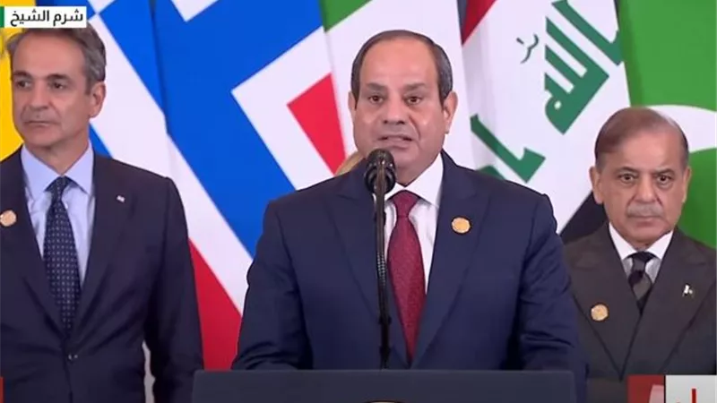 الرئيس السيسي: نطوي صفحة الحرب في غزة ونفتح عهدًا جديدًا للشرق الأوسط